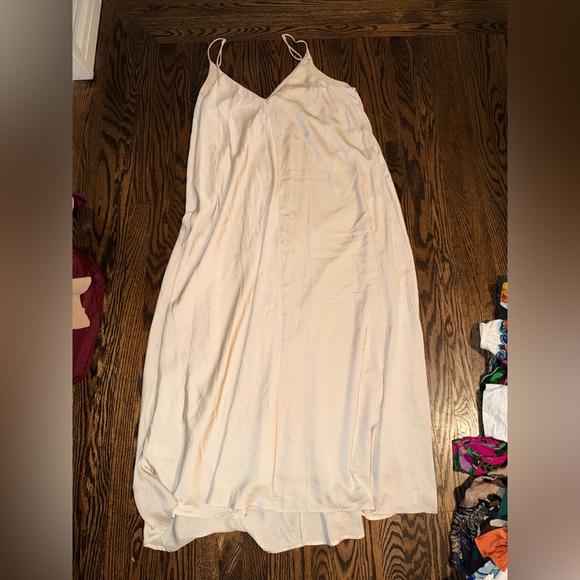 Banana Republic Cream Spaghetti Strap slip Dress XL - Picture 3 of 5